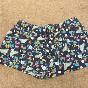 Patagonia Black and Gray Floral Short